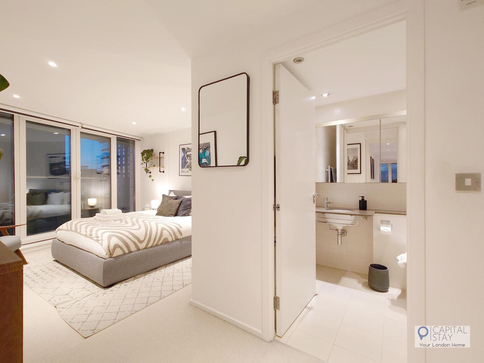 Deluxe Two Bed Apartment With River & City View Londyn Zewnętrze zdjęcie