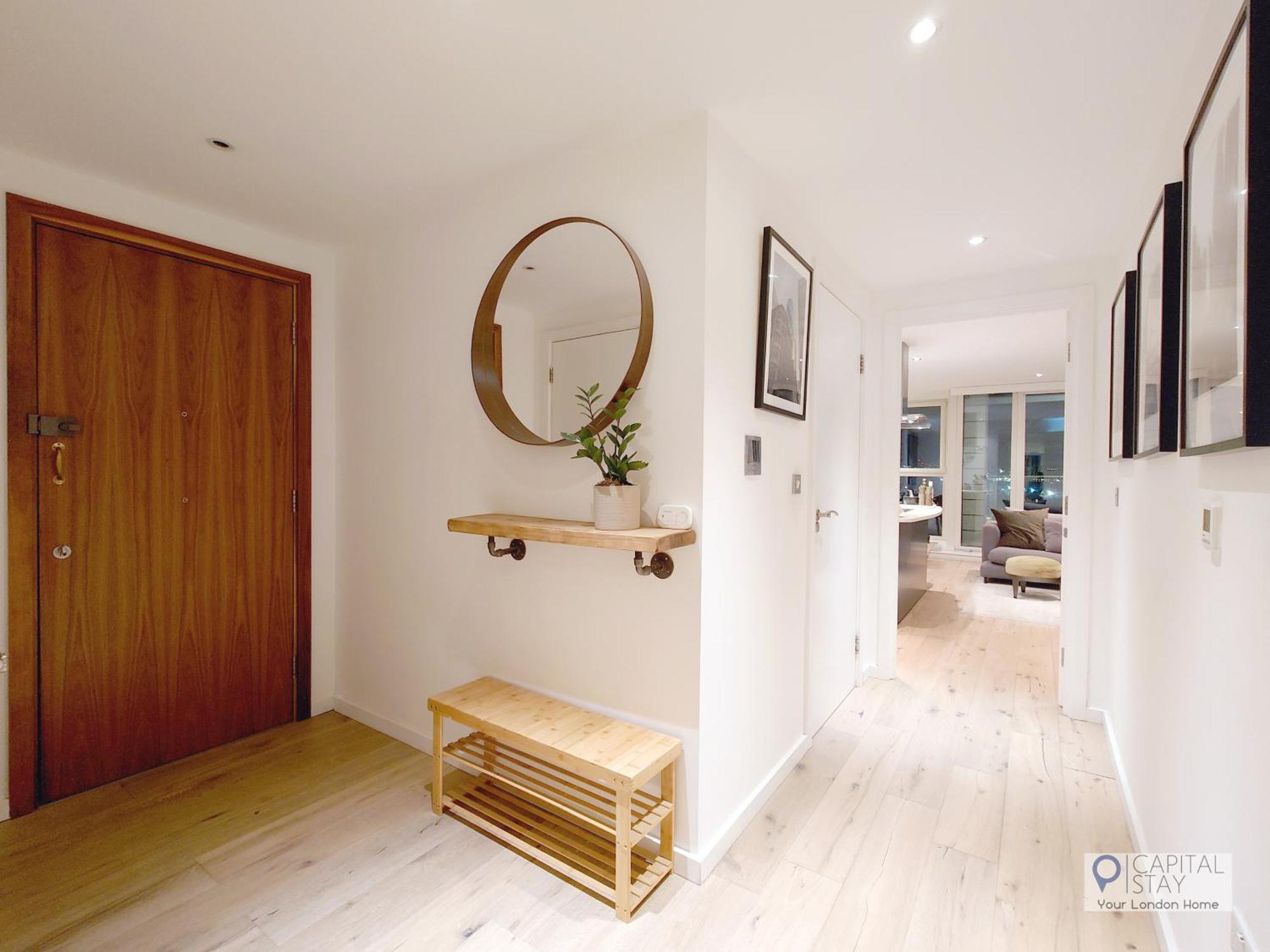 Deluxe Two Bed Apartment With River & City View Londyn Zewnętrze zdjęcie